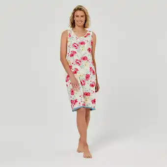 Harris Scarfe Sash & rose woven lace hem nightie offer