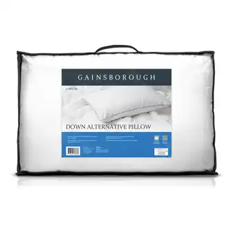 Harris Scarfe Gainsborough down alternative pillow offer
