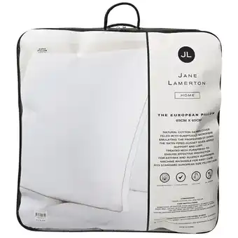 Harris Scarfe Jane lamerton euro pillow offer