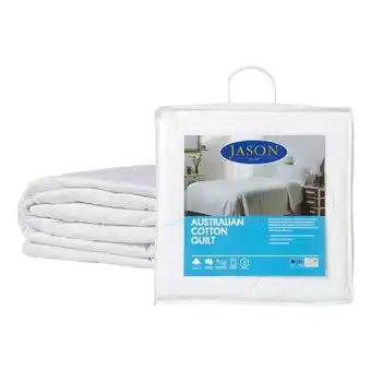 Harris Scarfe Jason 250gsm australian cotton quilt qb offer