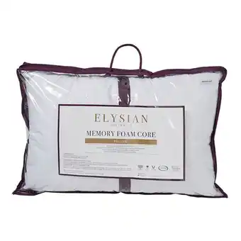 Harris Scarfe Elysian 4 memory foam core pillow offer