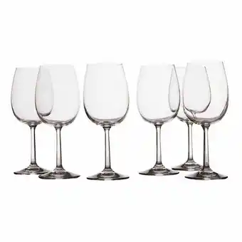 Harris Scarfe Casa domani evolve 6pc wine glasses set offer
