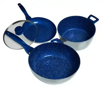 As seen on tv and bluestone 4pc plus 24cm cookset