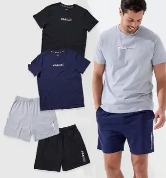 Harris Scarfe Fila men's active short sleeve cotton blend tee offer
