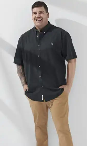 Harris Scarfe U.s. polo assn. big slub cotton short sleeve shirt offer