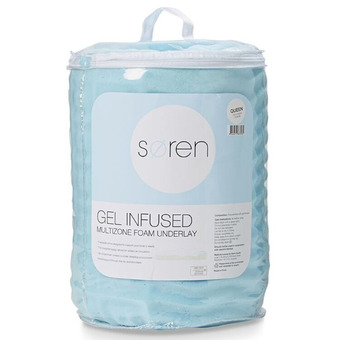 Harris Scarfe Soren gel infused foam underlay qb offer