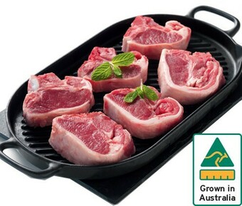 IGA Australian Lamb Midloin Chops offer