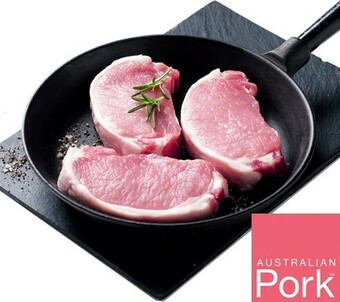 IGA Australian Pork Medallion Steaks offer