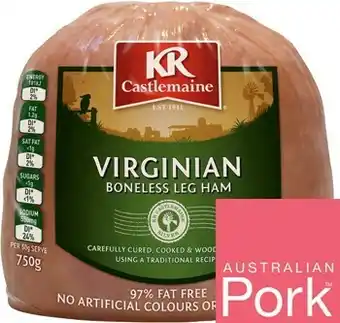 KRC Virginian Boneless Portion 750g
