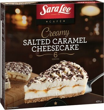 IGA Sara Lee Salted Caramel Cheesecake 425g offer