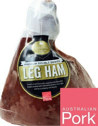 IGA Premium Half Double Smoked Leg Ham Bone-In offer