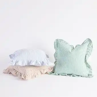 Pillow Talk Avery Ruffle Square Cushion by M.U.S.E offer