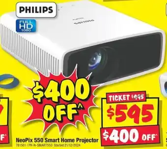 JB Hi-Fi NeoPix 550 Smart Home Projector offer