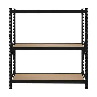 Stratco Heavy Duty 3 Shelf Black Unit offer