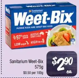 Farmer Jack's Sanitarium Weet-Bix offer