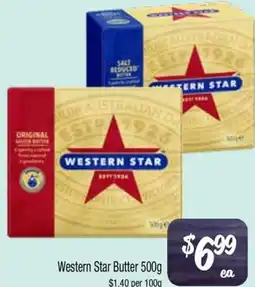 Farmer Jack's Western Star Butter offer