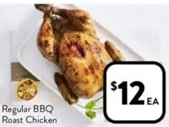 Foodworks Regular BBQ Roast Chicken offer