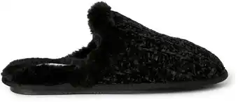 BIG W Brilliant Basics Chenille Mule - Black offer