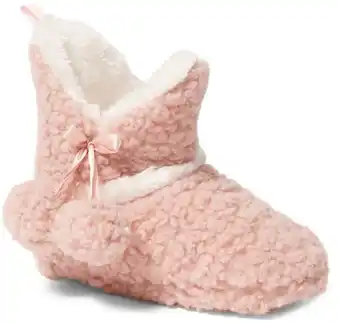 BIG W Brilliant Basics Pom Pom Kids Slippers - Blush offer