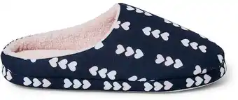BIG W Brilliant Basics Womens Scuff Slippers - Navy offer