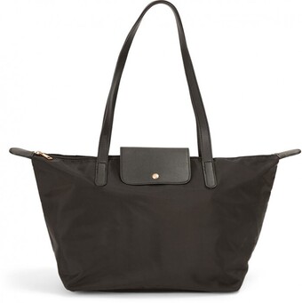 &me Womens Nylon Tote Bag - Black