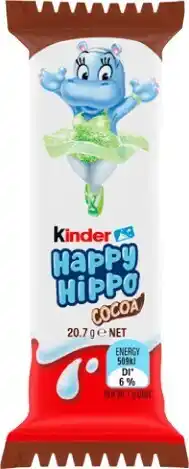 BIG W NEW Kinder Happy Hippos Single 29g - Cocoa offer