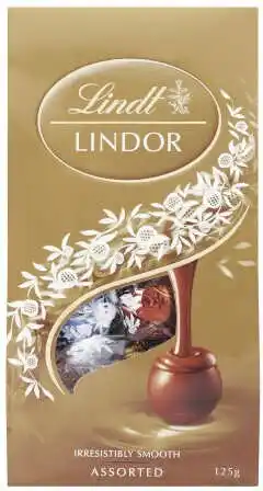 BIG W NEW Lindt Lindor Assorted Bag 125g offer