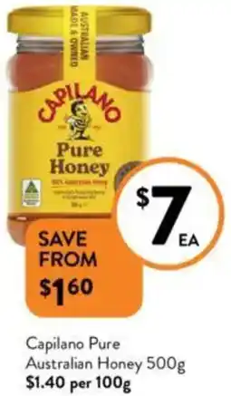 Capilano Pure Australian Honey