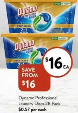 Foodworks Dynamo Professional Laundry Discs offer