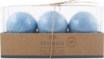 BIG W Om She Aromatherapy Bath Bomb Trio - De-Stress offer