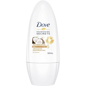 BIG W Dove Nourishing Secrets with Coconut & Jasmine Flower Scent 50mL offer