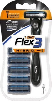 BIG W Bic Flex 3 Hybrid Shaver 5 Pack offer