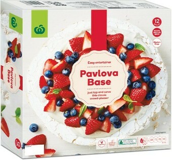 Woolworths Woolworths Pavlova Base Serves 12 offer
