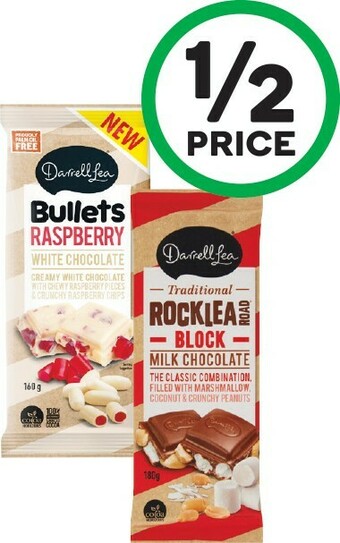 Woolworths Darrell Lea Blocks 160-180g offer
