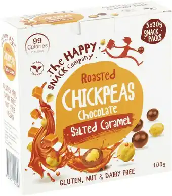 Woolworths Happy Snack Chickpeas or Fava Beans 100-200g – From the Health Food Aisle offer