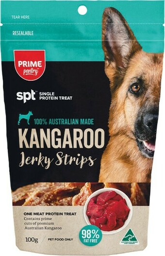 Prime Pantry Jerky Dog Treats 100g