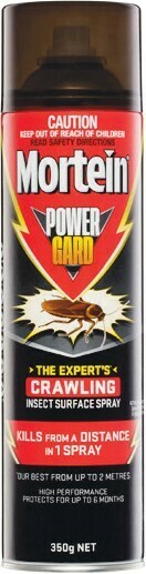 Woolworths Mortein Powergard All in One 300g or Crawling Insect Killer 350g offer