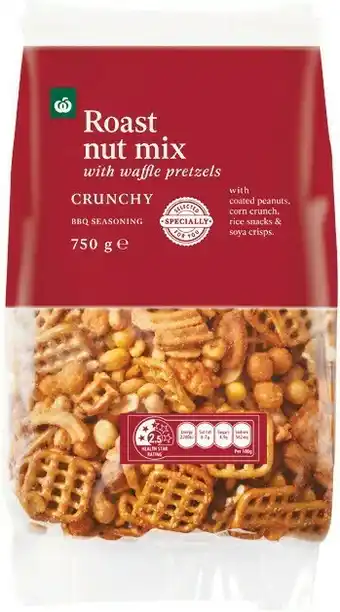 Woolworths Woolworths BBQ Mixed Nuts 750g offer