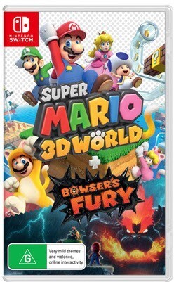 Nintendo Switch Super Mario 3D World + Bowser&#039;s Fury