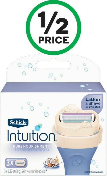 intuition razor woolworths