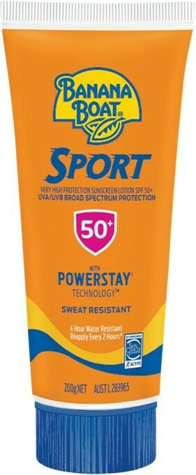 Woolworths Banana Boat SPF50+ Sunscreen Sport 200g~ offer