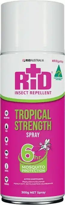 Woolworths Rid Insect Repellent Tropical Strength Spray 300g offer