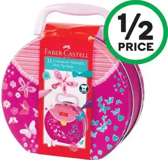 Woolworths Faber-Castell Connector Pen Hand Bag Gift Tin offer