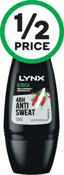 Woolworths Lynx Roll On Deodorant 50ml offer