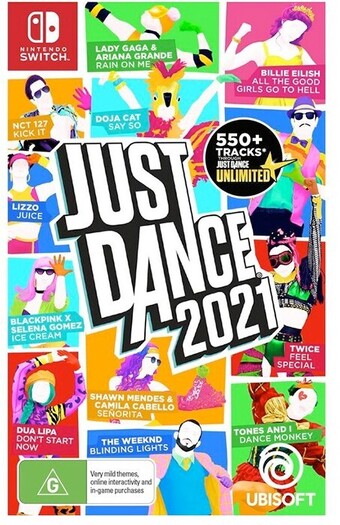 BIG W Nintendo Switch Just Dance 2021 offer