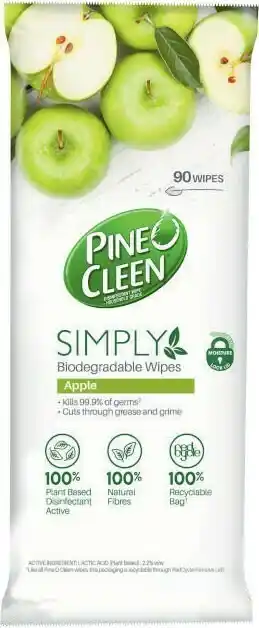 Coles Pine O Cleen Simply Biodegradable Multipurpose Wipes 90 Pack offer