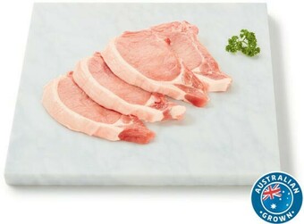 Coles Coles Australian Pork Loin Chops offer