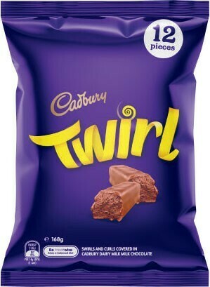 Coles Cadbury Sharepack 144g-180g offer
