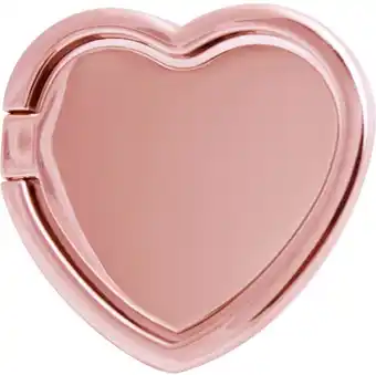 BIG W Techxtras Phone Ring Stand - Rose Gold Heart offer