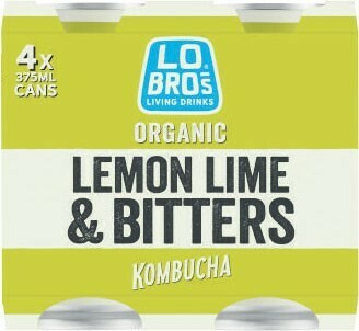 Coles Lo Bros Kombucha 4x375mL offer